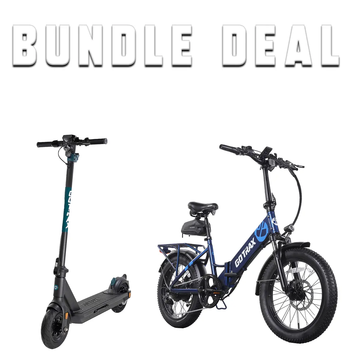 F2 V2 Ebike & Gmax Escooter Bundle 1