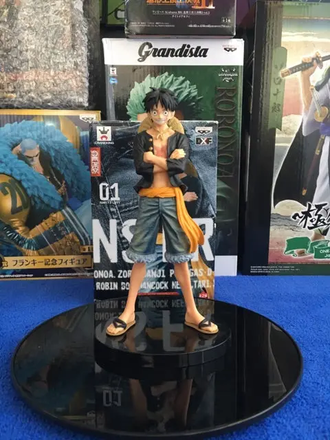 Figura De Ação Monkey D Luffy (Preto) - One Piece 1