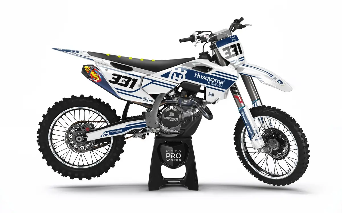 Husqvarna Fc/Tc Graphics - "Fastlane" (White) 1