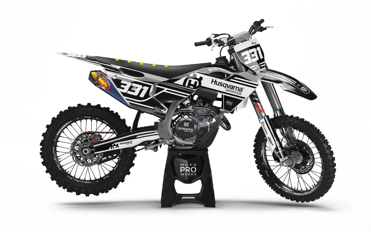 Husqvarna Fc/Tc Graphics - "Fastlane" (Black) 1