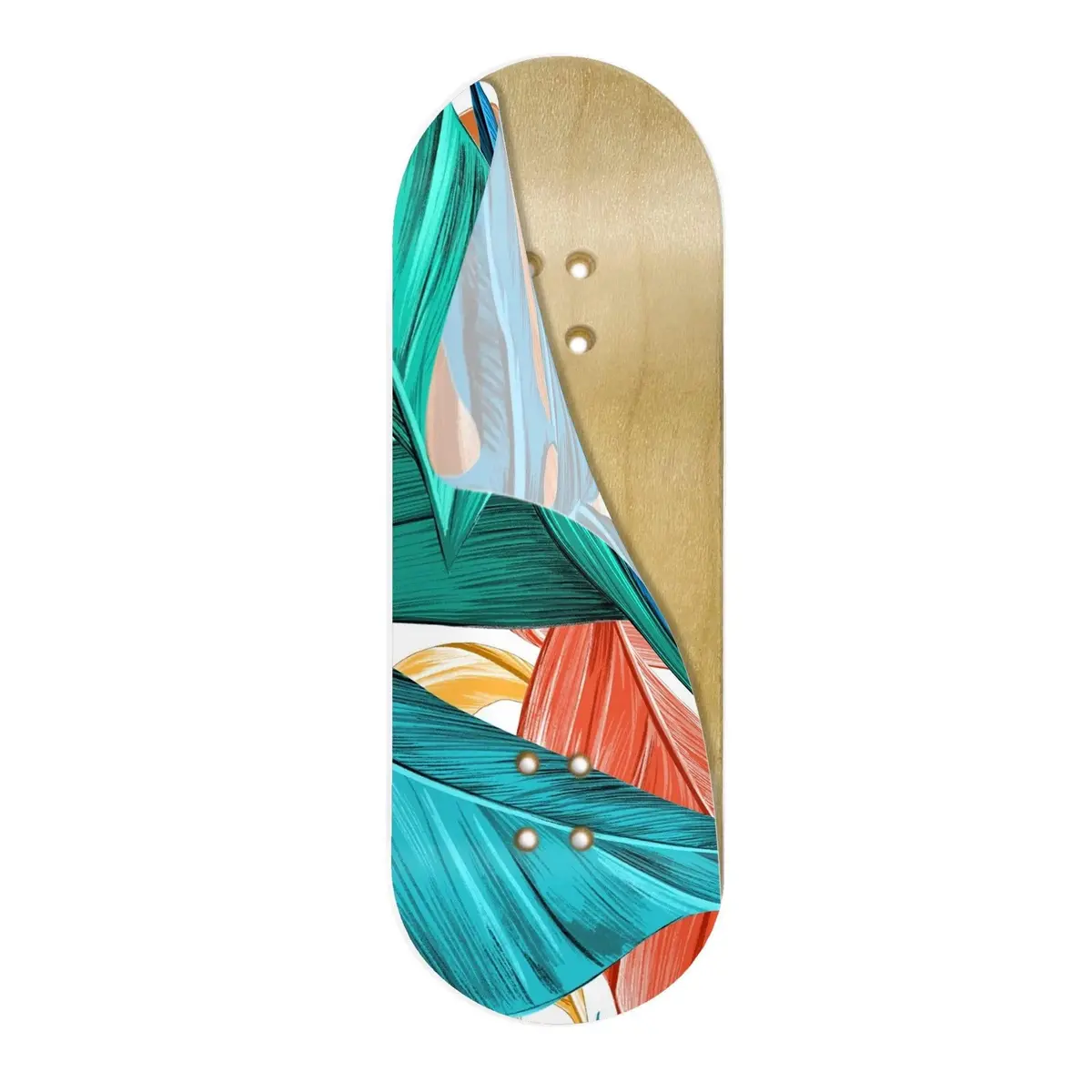 Limited Edition "Colored Leaves" Deck Graphic Wrap - 35Mm X 110Mm 2