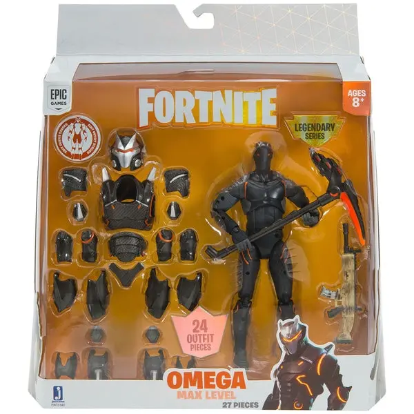 Fortnite Boneco Da Série Lendária Max Level, Omega De 15 Cm 1