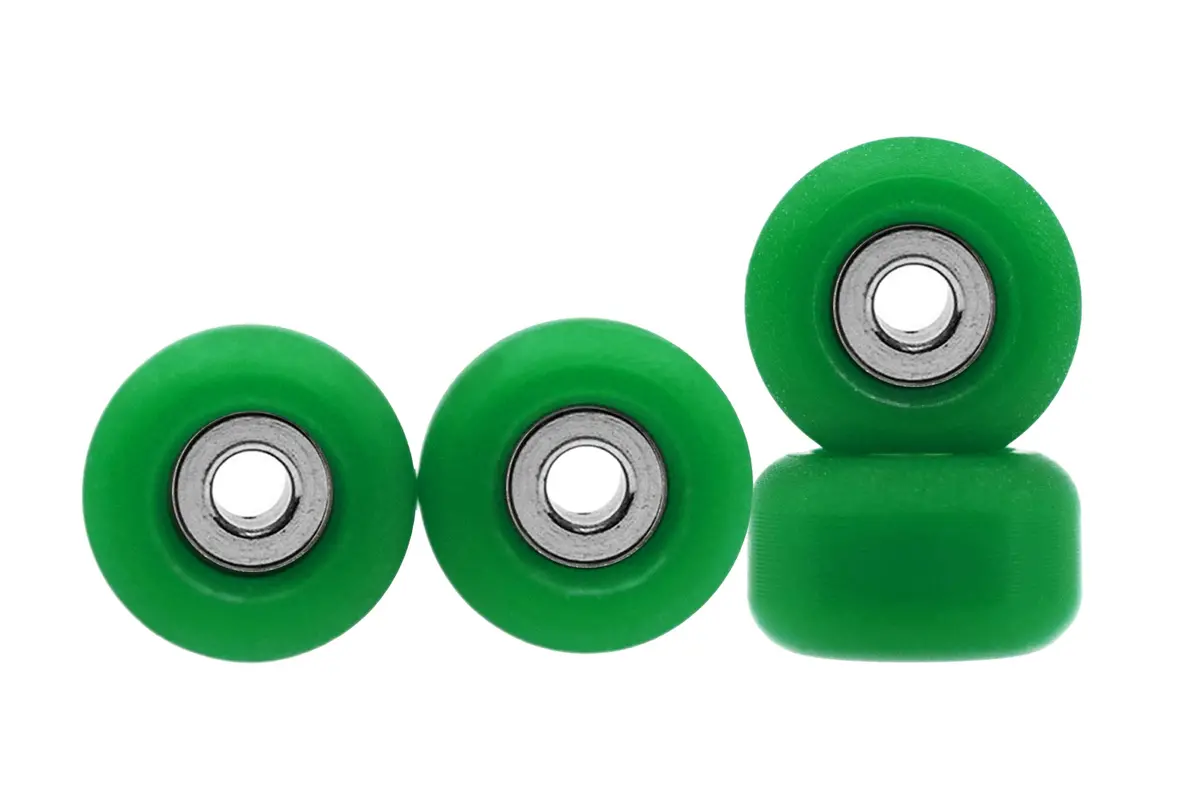 Eco Street Wheels - 85D Cnc Polyurethane - "Green" 1