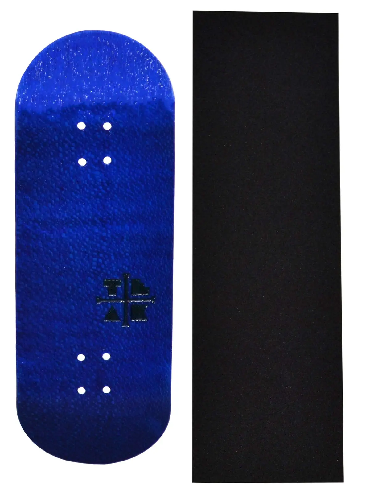 Prolific Wooden Fingerboard Deck, "Blue Yeti" - 34Mm X 97Mm 1