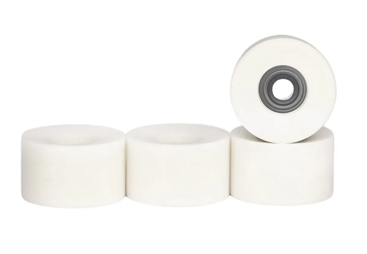 Apex Crusier Wheels - 61D Urethane - Abec-9 Bearings - "Cream" 1