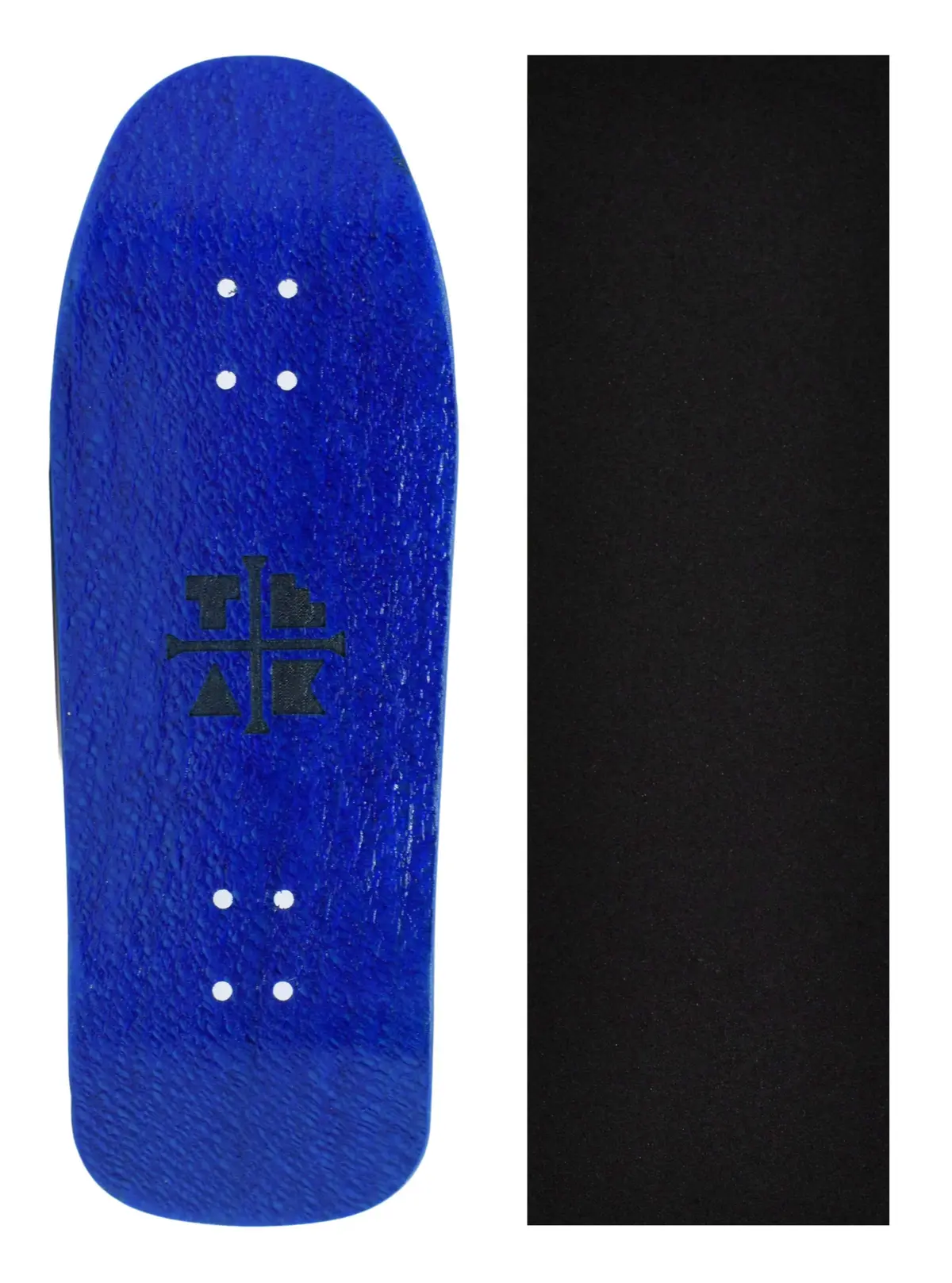 Carlsbad Cruiser Wooden Fingerboard Deck, "Blue Yeti" - 34Mm X 100Mm 1