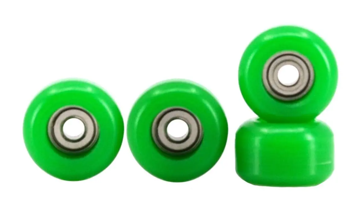 Cnc Wheels - 100D Polyurethane - "Green" 1