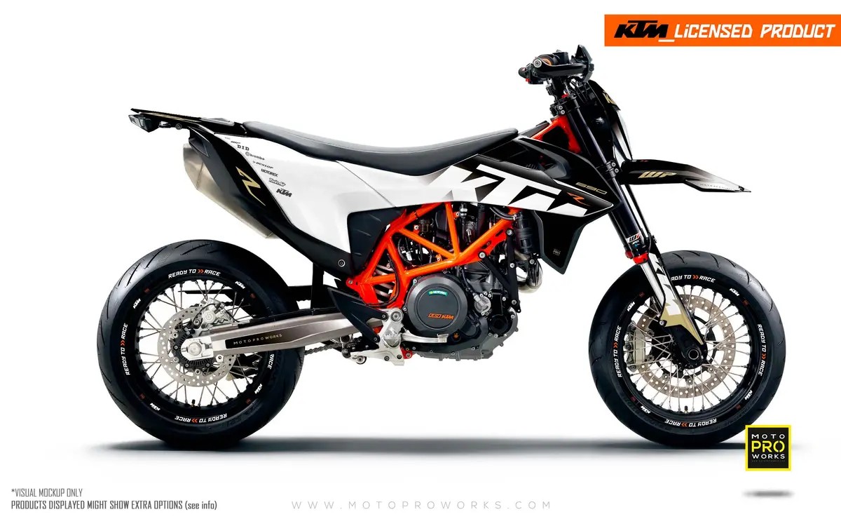Ktm Graphics - "Ghost" (Gold) 1