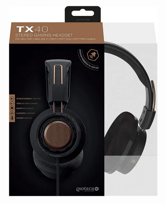 Auscultadores Gaming Gioteck Tx40 -Multiplataforma - Novo 1