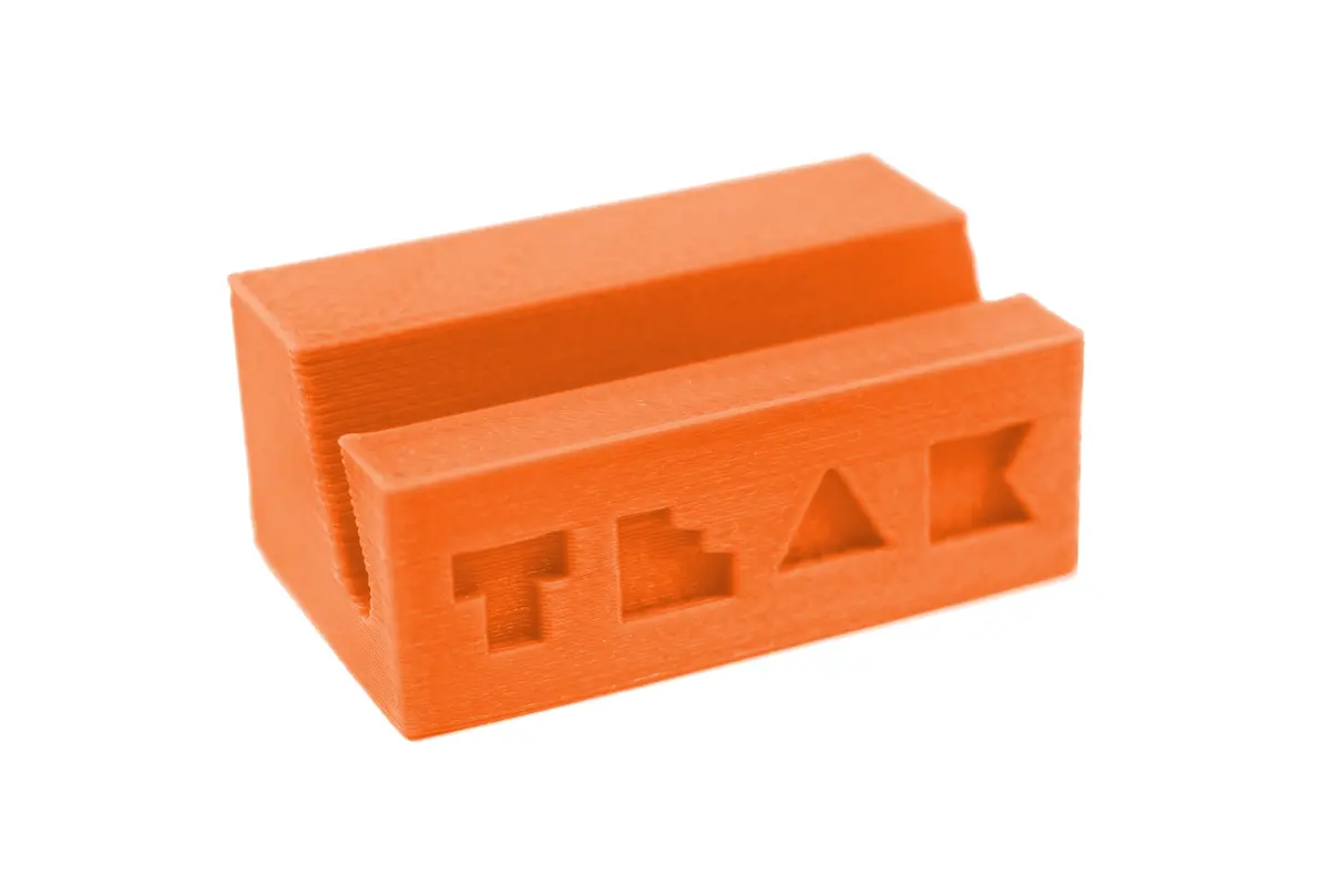 Fingerboard Display Stand - Rectangle Edition - Tangerine Colorway 1