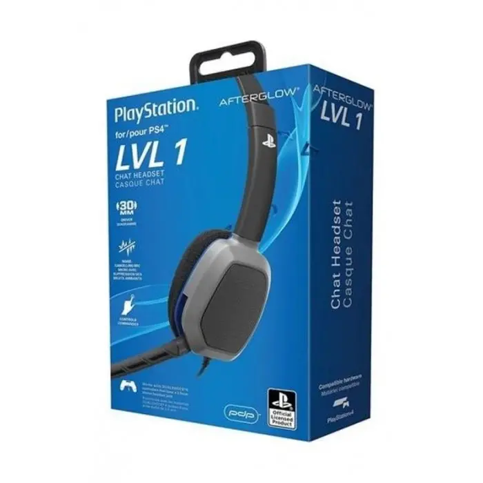 Auscultadores Afterglow Lvl1 Chat Para Ps4 1