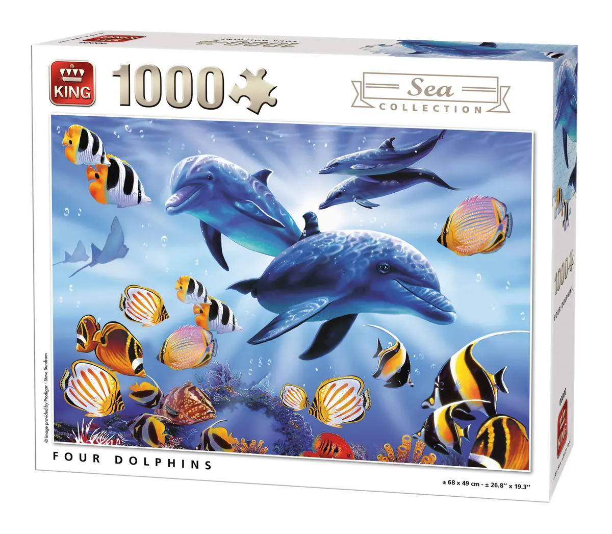 Puzzle Golfinhos 1000 Peças 1