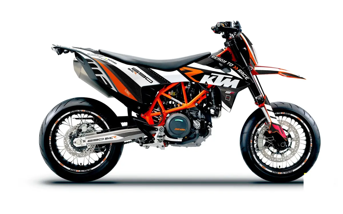 Ktm Graphics - 690 Smc-R "Rr-Tech" (White) 1