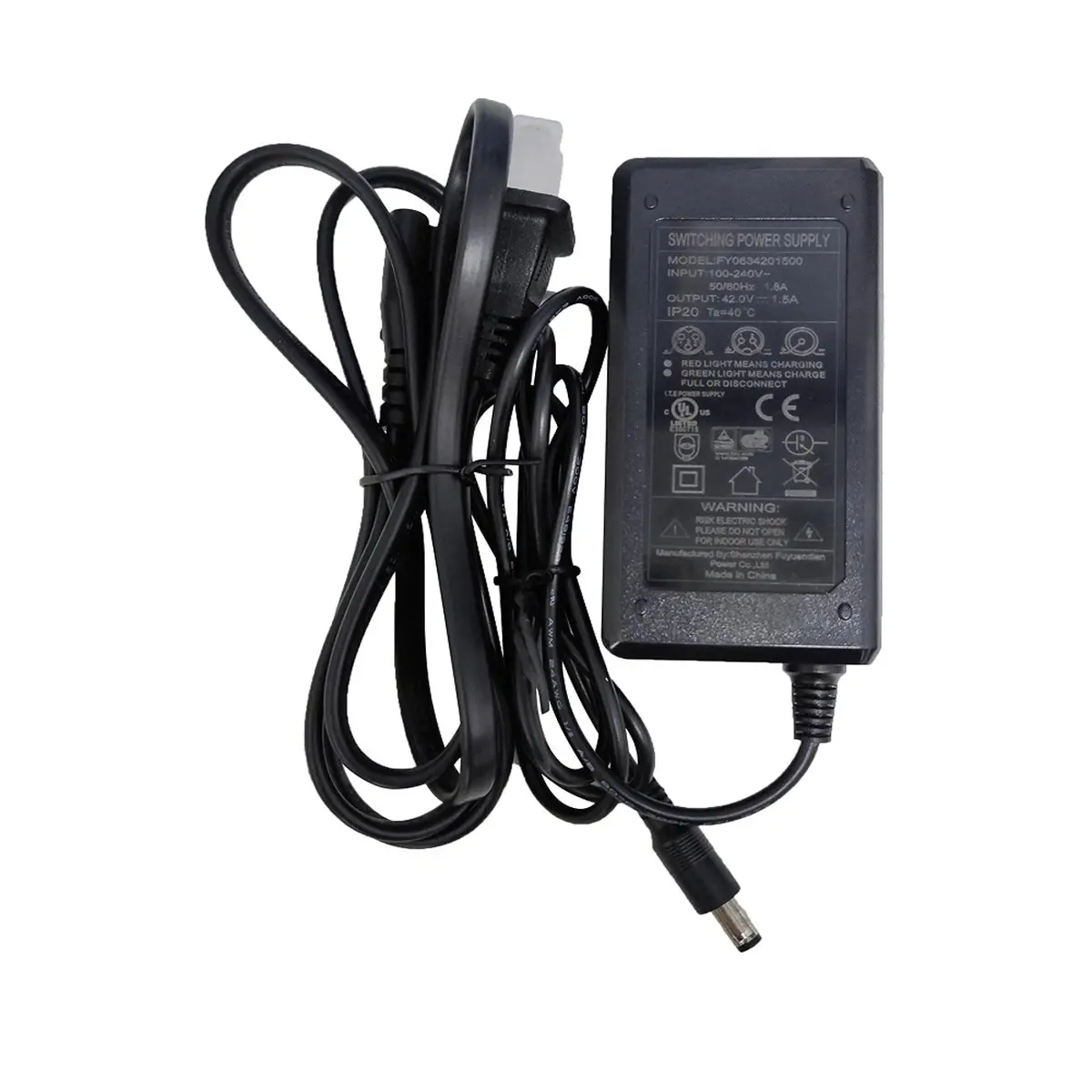 Gxl V2 / Rival / Apex / Apex Xl / G3 Plus Electric Scooter Charger 42V 1.5A 1