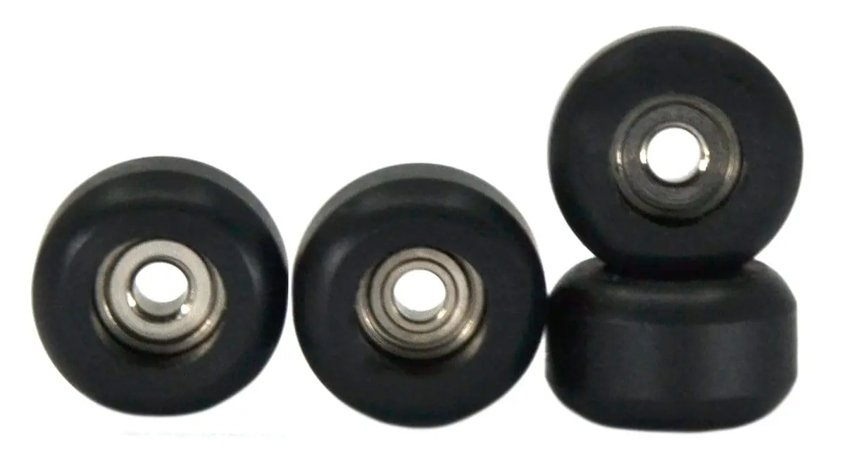 Cnc Wheels - 100D Polyurethane - "Black" 1