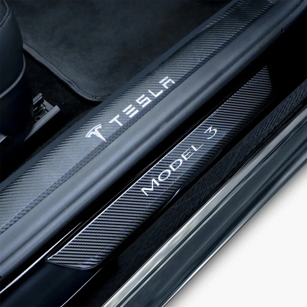 Model Y Led Illuminated Door Sill 1