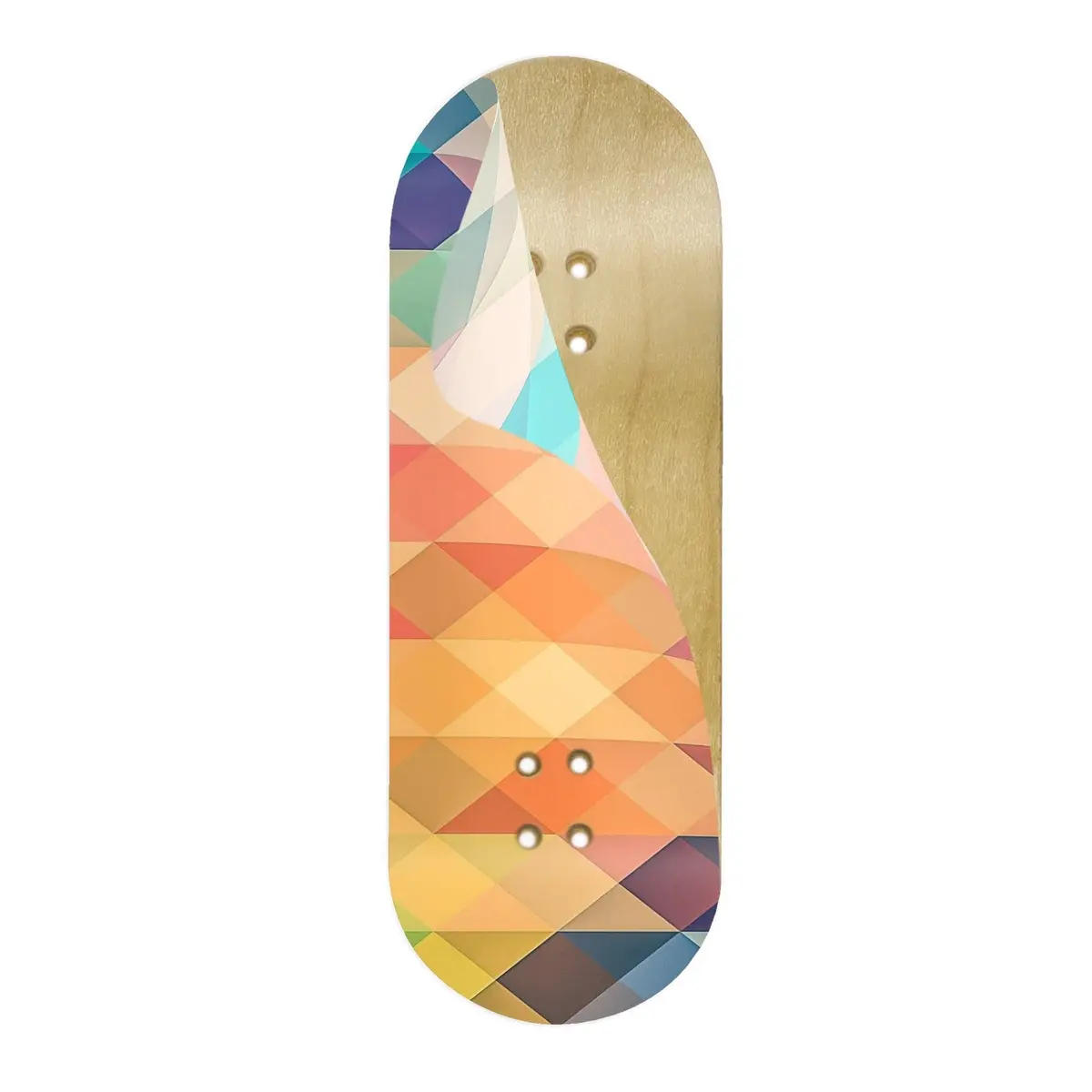 Limited Edition "Geometric Mayhem" Deck Graphic Wrap - 35Mm X 110Mm 2