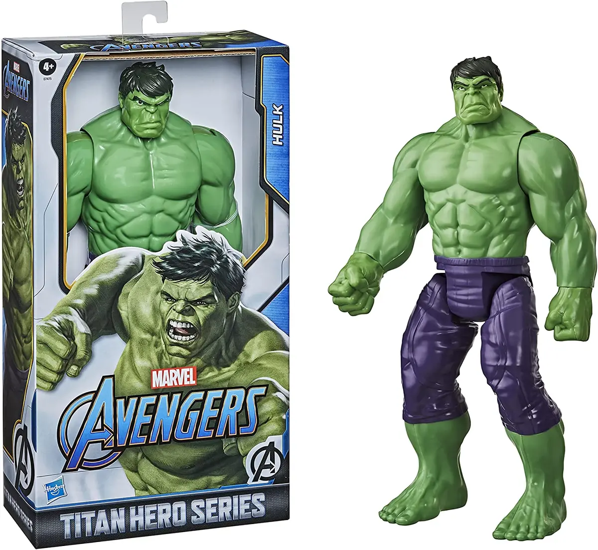 Marvel Vingadores Titan Hero Series Blast Gear Deluxe Hulk 1