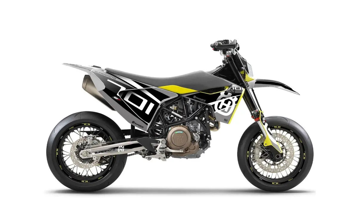 Husqvarna 701 Graphics - "Markseven" (Grey) 1