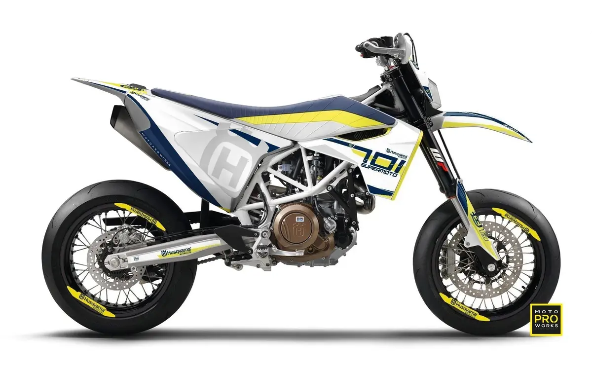 Husqvarna 701 Graphics - "Sevenohtwo" (White) 1