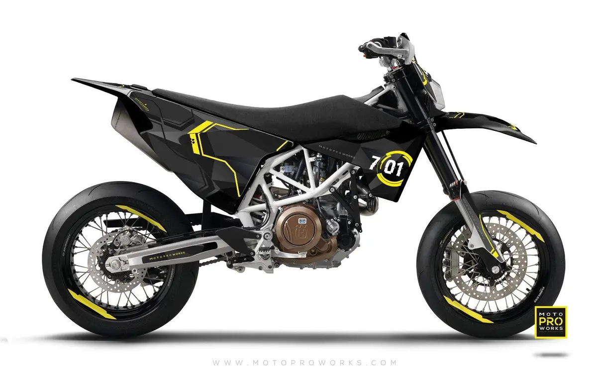 Husqvarna 701 Graphics - "Scanner" (Darkly) 1