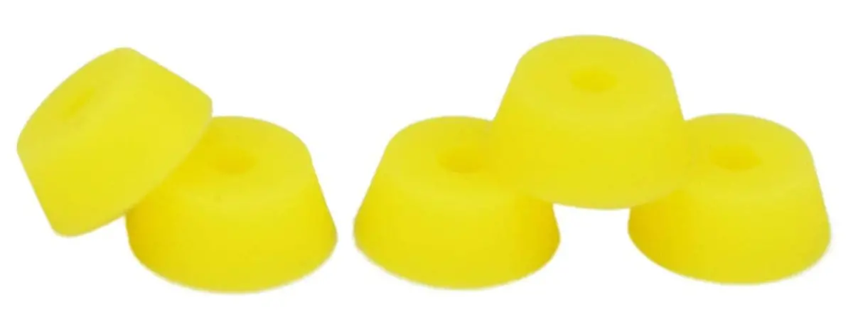 Bubble Bushings Pro Duro Series - Multiple Durometers - Yellow 1