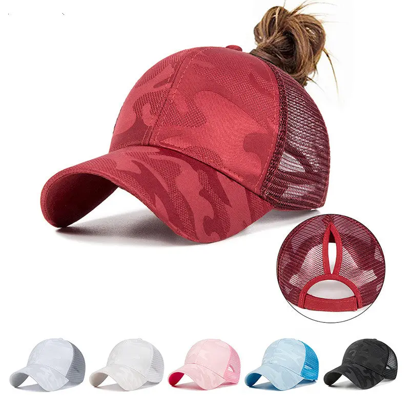 Chapéu Femenino Com Saída Para Rabo-De-Cavalo 1