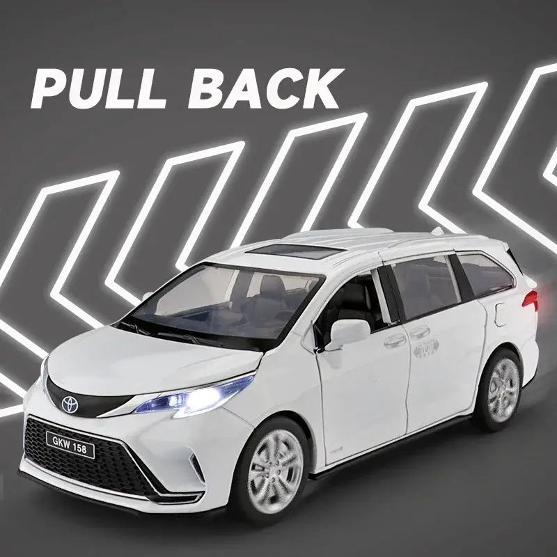 Carro Colecionável Toyota Sienna Gkw 158 - Escala 1:24 1
