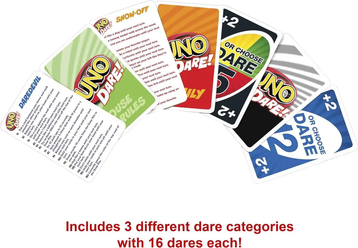 Uno Jogo De Cartas - Dare 2