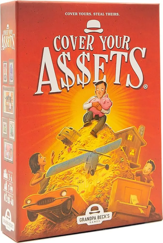 Jogo De Cartas - Cover Your Assets Dollars 1