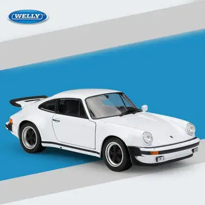 Carro Colecionável 1974 Porsche 911 Turbo 3.0 Escala 1:24 1
