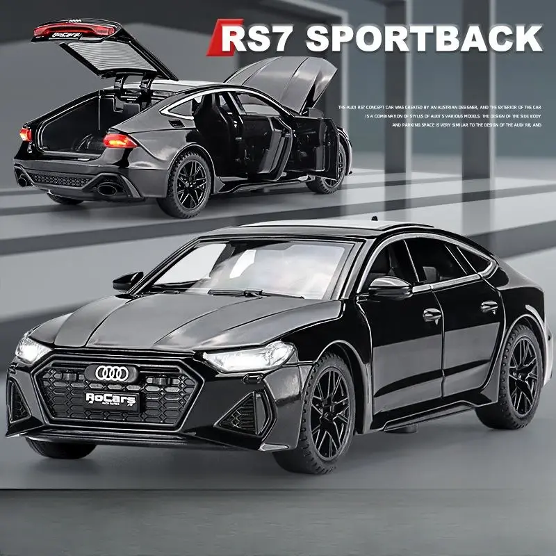 Carro Colecionável Audi Rs7 Escala 1:35 1