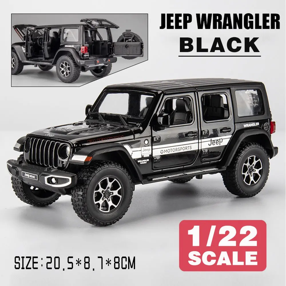 Carro Colecionável Jeep Wrangler Motorsport - Escala 1:24 1