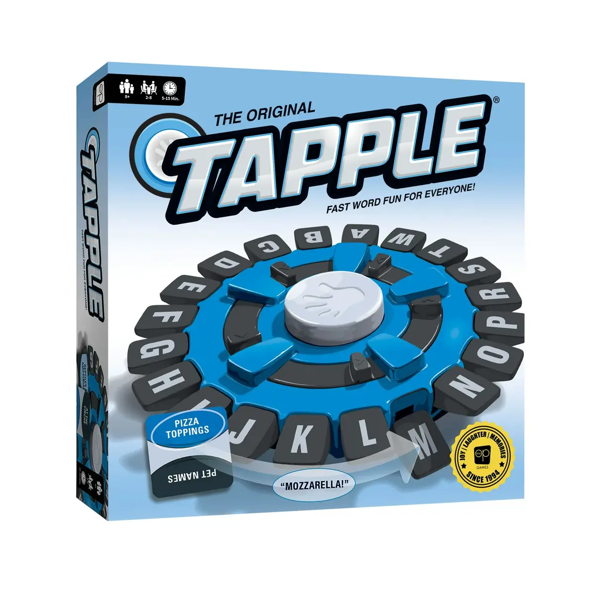 Jogo Palavras Tapple Tabuleiro Trava Letras Stop Com Temporizador 1