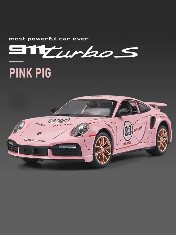 Carro Colecionável Porsche 911 Rsr Escala 1:32 1