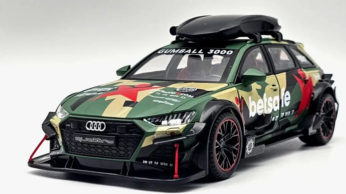 Carro Colecionável Audi Rs6 Betsafe  Escala 1:24 1