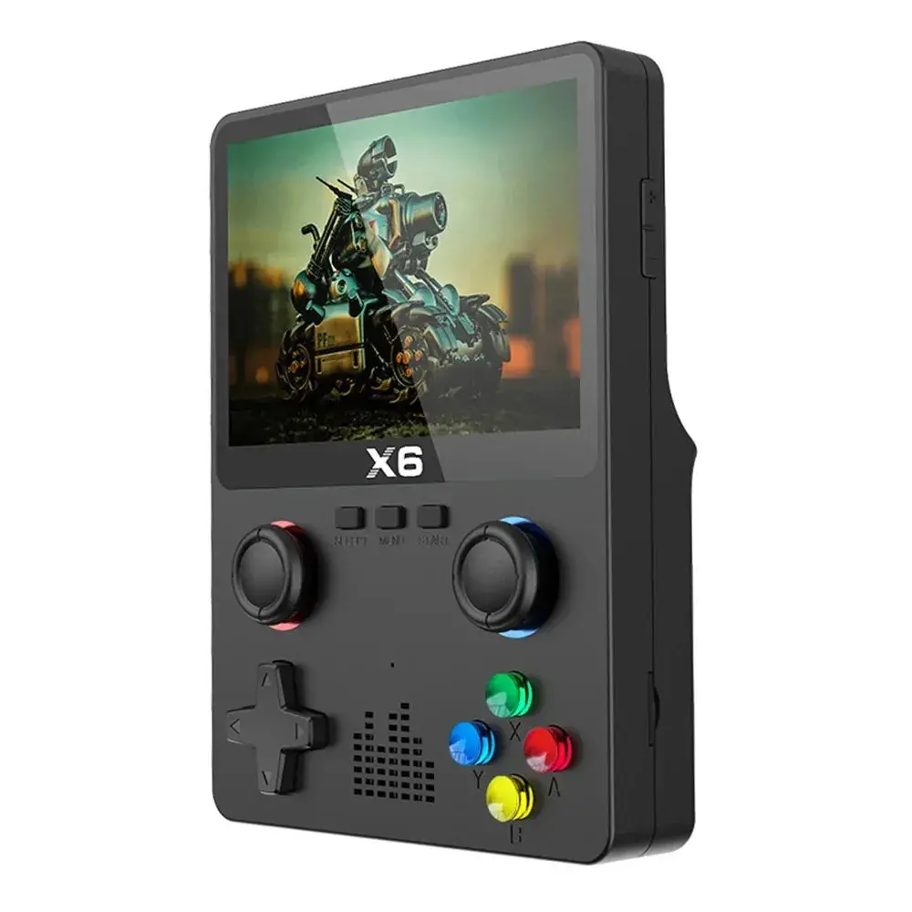 Consola Retro Emulador Portátil X6 +10,000 Jogos Clássicos - Novo 2