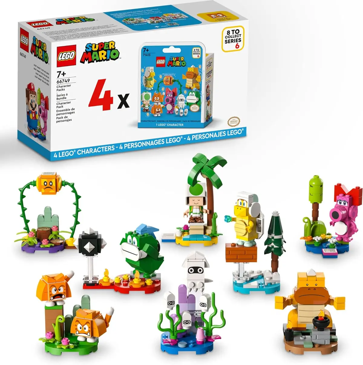 Lego Super Mario Pacote De Personagens 66749 1