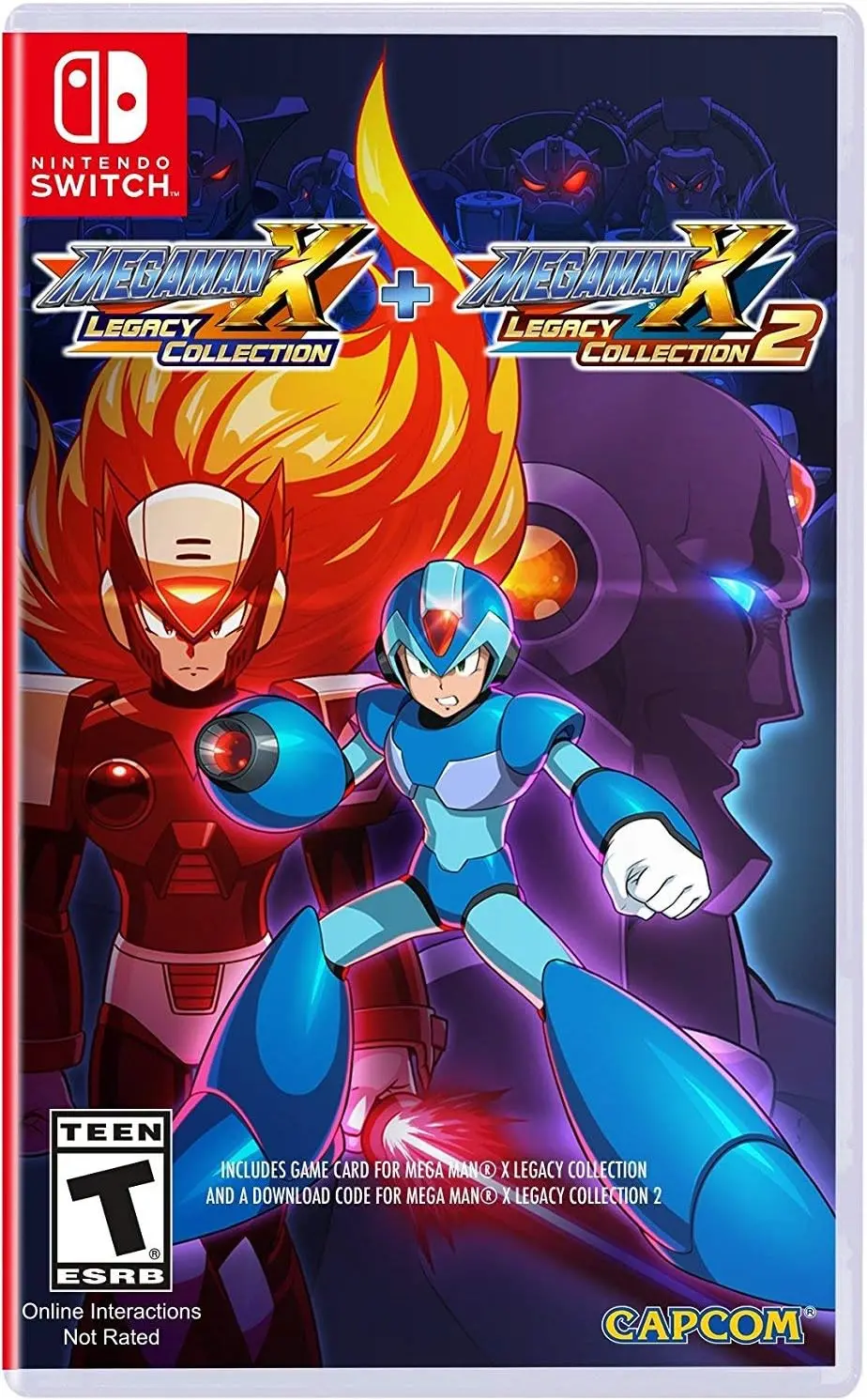 Mega Man X: Legacy Collection 1 + 2  - Nintendo Switch- Novo 1