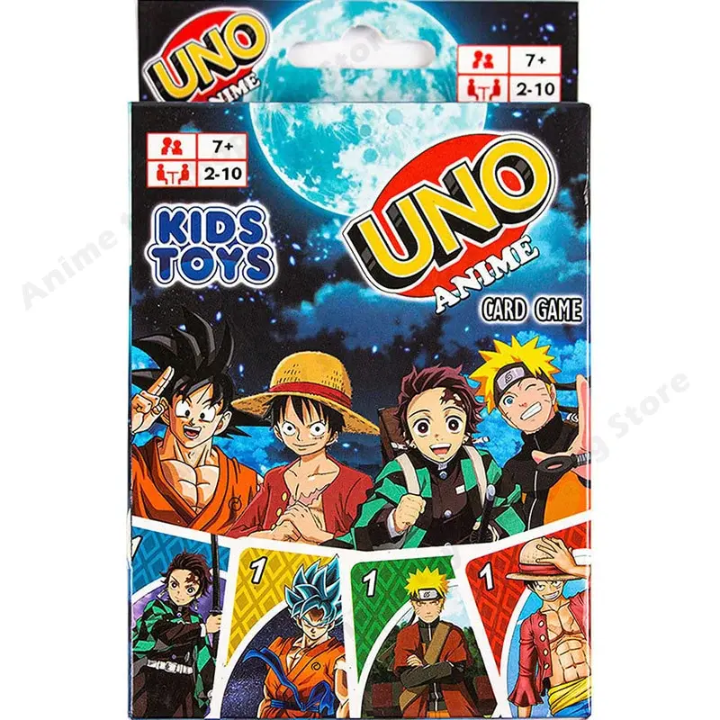 Uno Jogo De Cartas Animes - Naruto , One Piece , Dragon Ball 1