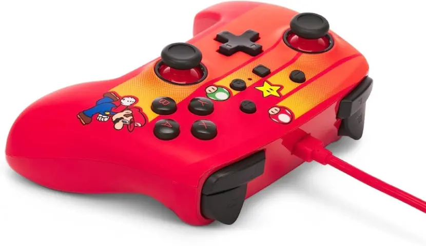 Comando Powera Com Fios Speedster Mario Nintendo Switch - Novo 2