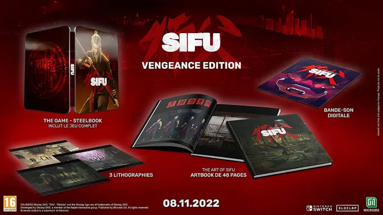 Sifu Vengeance Edition Nintendo Switch- Novo 2