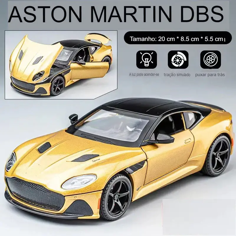 Carro Colecionável Aston Matin Dbs  Escala 1:24 1