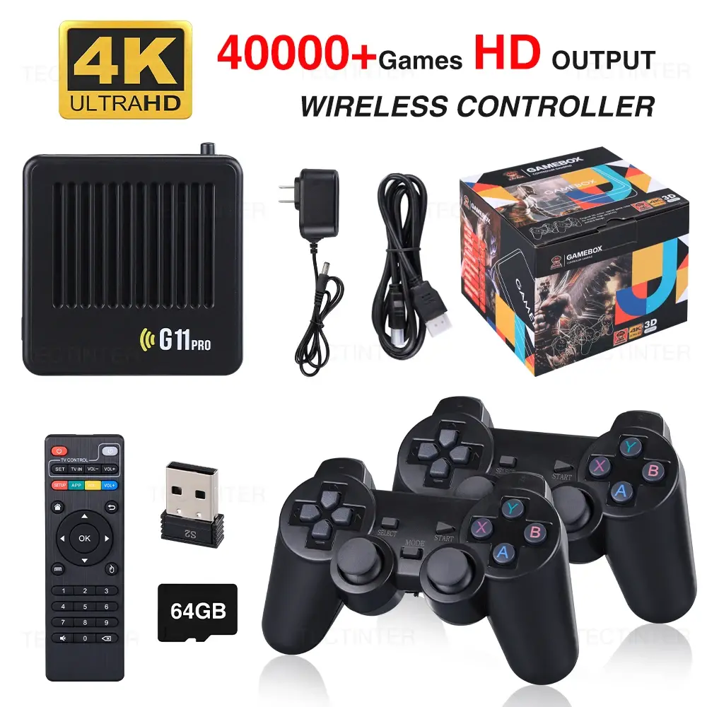 Consola Gamebox G11 Pro Retro God Of War - Novo 1