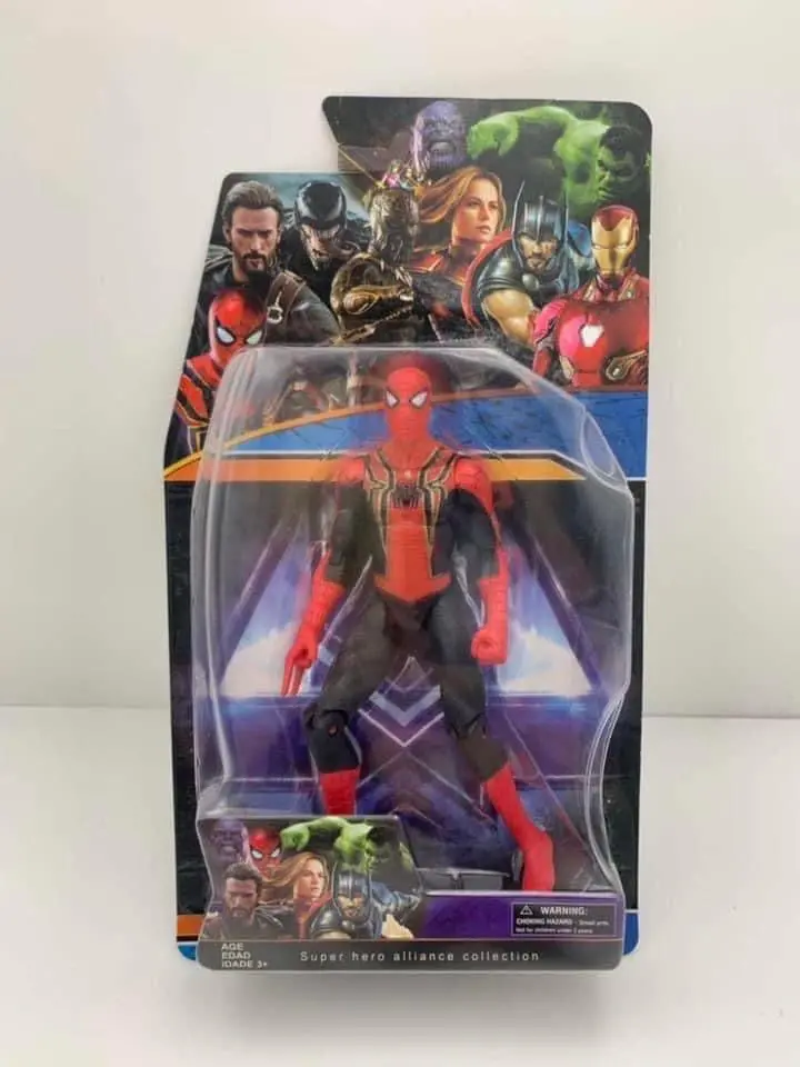 Figurinha De Ação Homem Aranha - Marvel 1