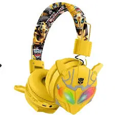 Auscultadores Transformers Bumblebee Sem Fios - Novo 1