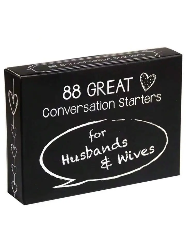 Jogo De Cartas - 88 Great Conversation Starters For Husband & Wives 1