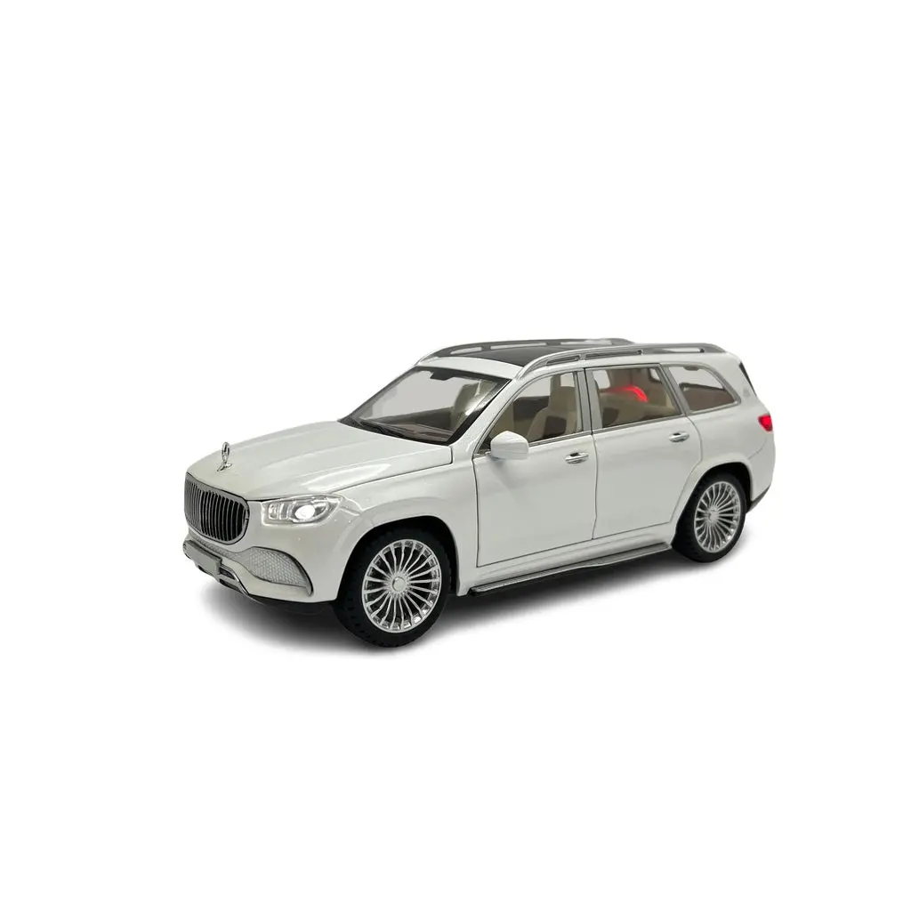 Carro Colecionavel Mercedes Maybach Gls600 Branco 1