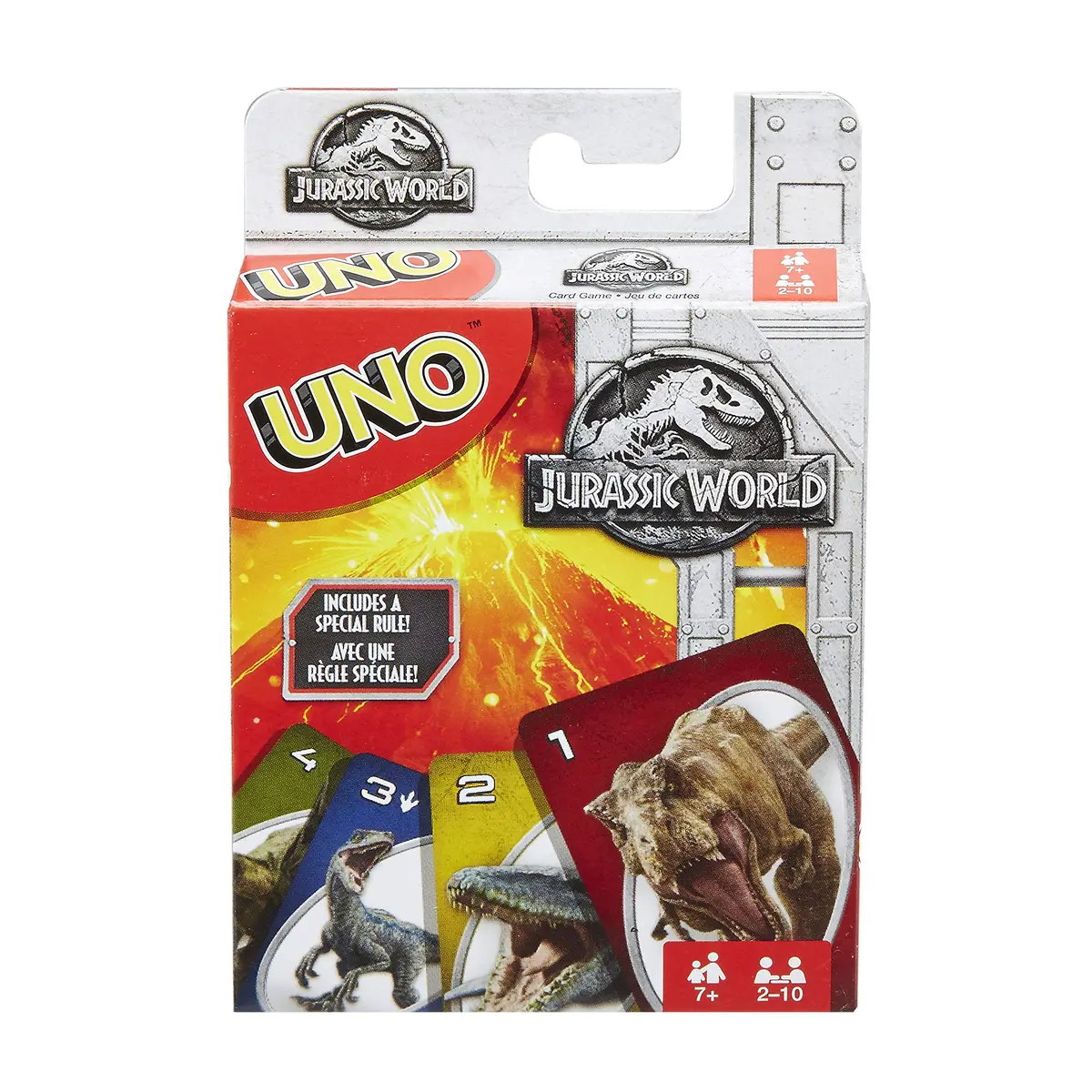 Uno Jogo De Cartas - Jurassic World 1