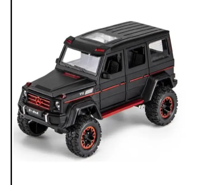 Carro Colecionavel Mercedes Benz G500 Preto Escala  1:24 1